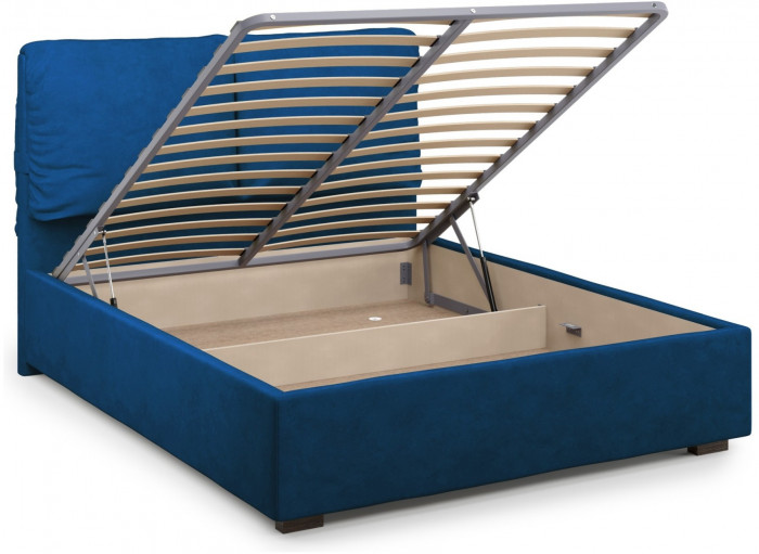 Кровать Trazimeno 180 с подъемным механизмом, Velutto 26