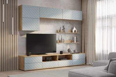 Гостиная &quot;Камелия&quot; ГС-01 Крафт/шарли бриз (MF11)