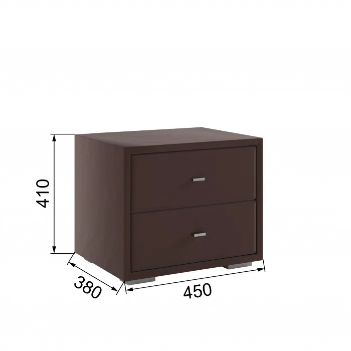 Тумба прикроватная интерьерная коричневый