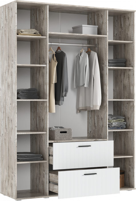 Сильвия Спальня, Браш Вайт/Дуб Юкон