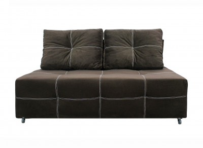 Диван-аккордеон Марс мини, сп.м. 140х200, велюр коричневый