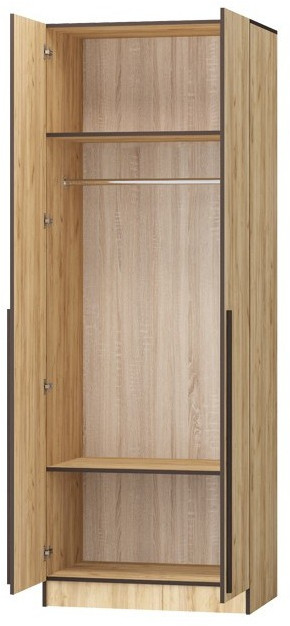 Шкаф Бастион ЛДСП 0,8 (Дуб крафт золотой)