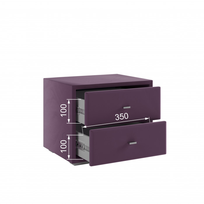 Тумба прикроватная интерьерная винный