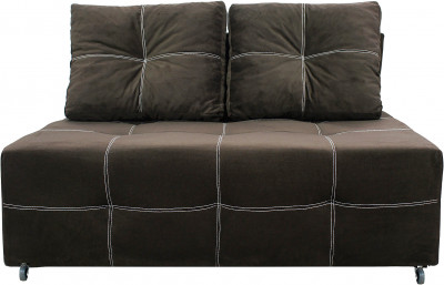 Диван-аккордеон Марс мини, сп.м. 160х200, велюр коричневый