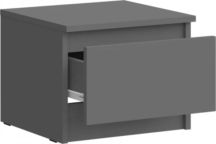 Челси Тумбы прикроватные 2 шт. (Белый глянец, Дуб Сонома)