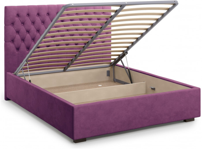 Кровать Неми 160 с подъемным механизмом, Велутто 15