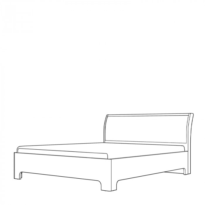 Кровать-3 1800 экокожа Парма Нео