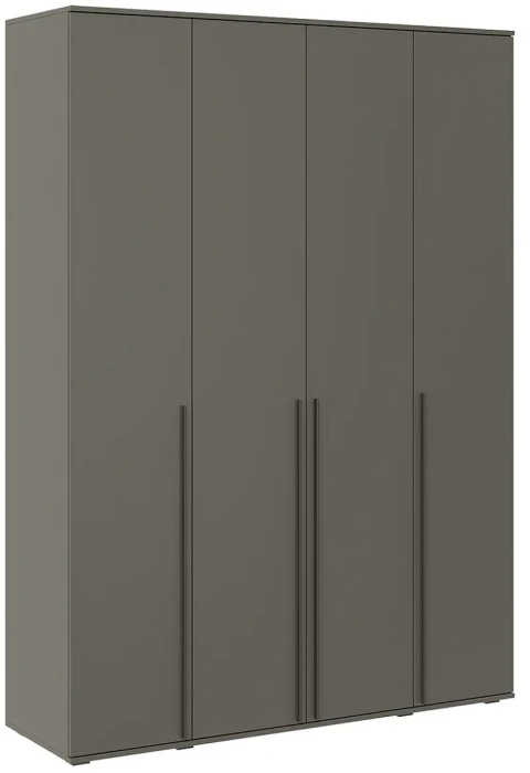 Прямая композиция шкафов Норд, Графит/Графит софт