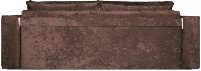 Диван-кровать Лофт Люкс Плюш, еврокнижка, независимый пружинный блок,140х195, коричневый