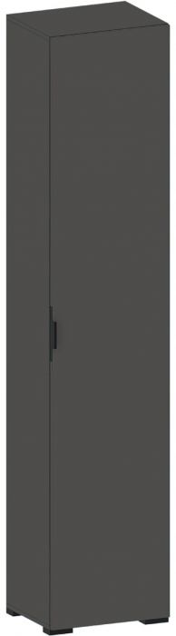 Модульная Прихожая Ома, набор №7, Графит/Дуб Тортуга, Симпл 27