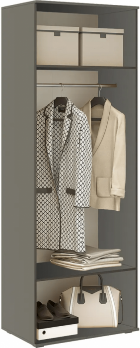 Спальня Норд + Челси, композиция 1, Графит/Графит