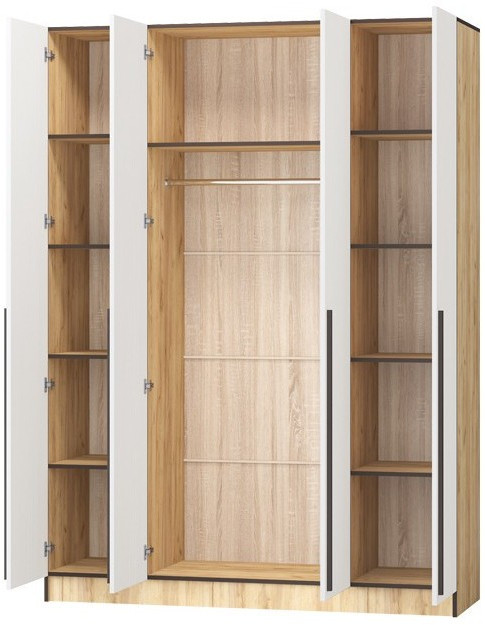 Шкаф Бастион ЛДСП 1,6 (Белый древесный)