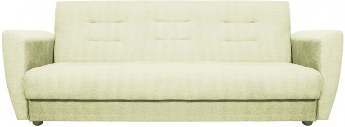 Раскладной диван-кровать, прямой, книжка, цвет бежевый, Лира 120х190