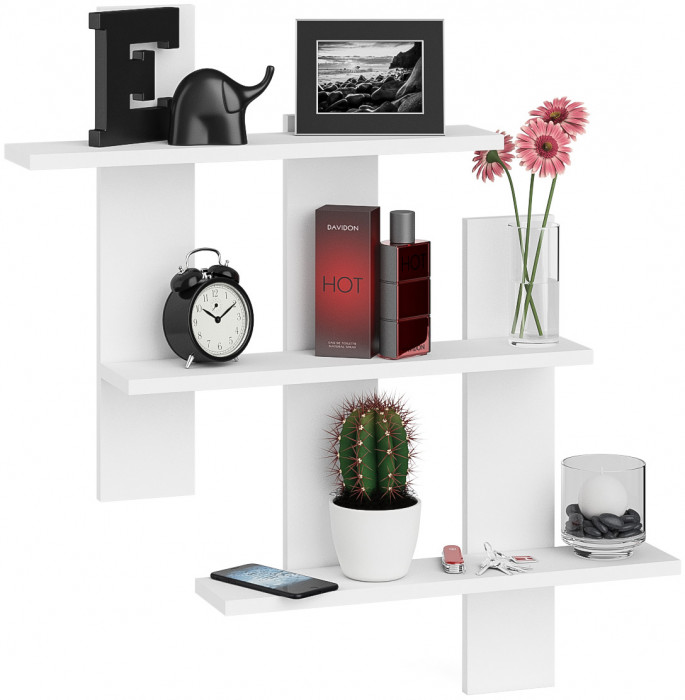 Полка СВК-5, цвет белый, ШхГхВ 84х13,6х88 см.