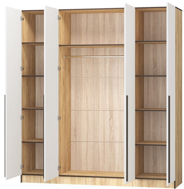 Шкаф Бастион ЛДСП 2,0 (Белый древесный)