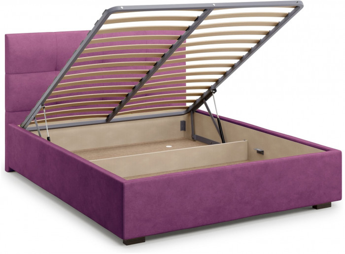 Кровать Garda 160 с подъемным механизмом, Velutto 15