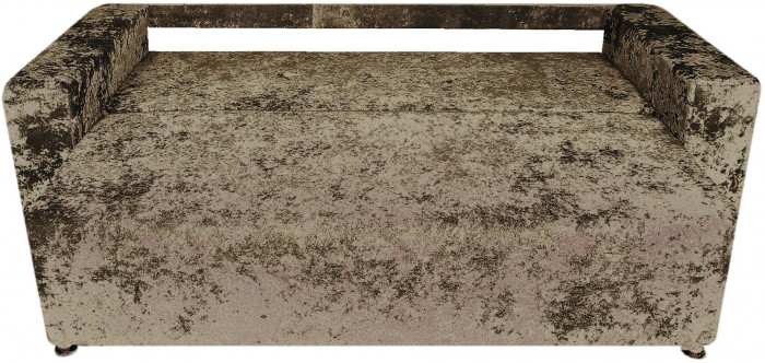 Диван-еврокнижка Лаунж,145х192, ППУ, плюш коричневый