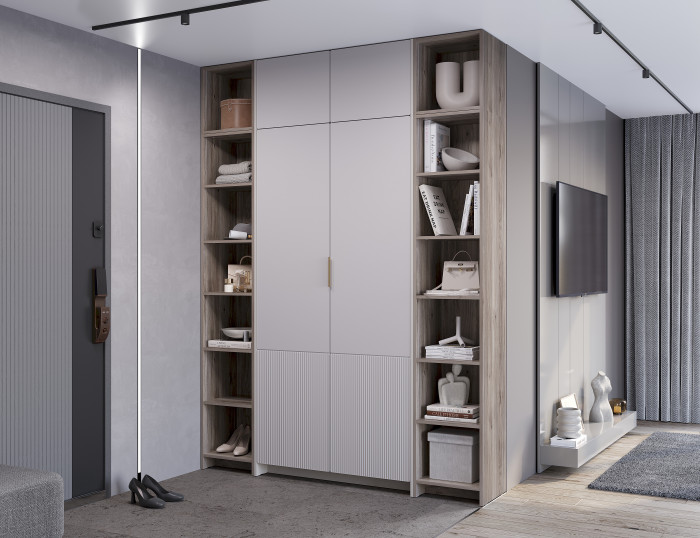 Шкаф навесной "Пандора" ШКН-06, Кашемир/Айриш МФ03