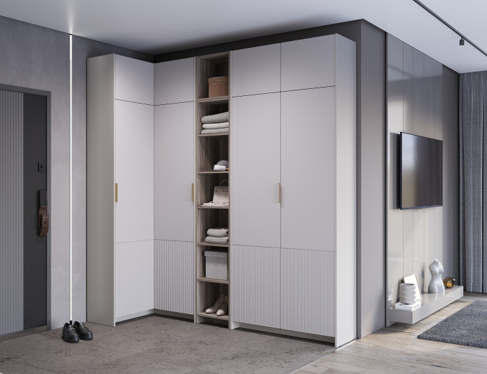 Шкаф навесной "Пандора" ШКН-06, Кашемир/Айриш МФ03