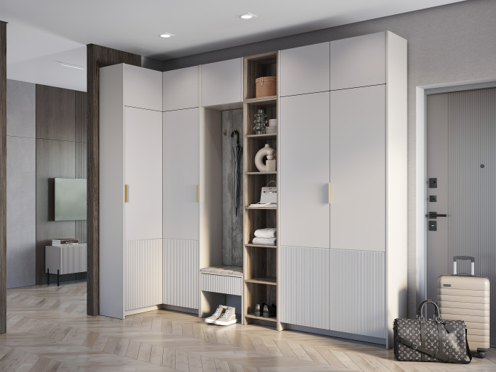 Шкаф навесной "Пандора" ШКН-06, Кашемир/Айриш МФ03