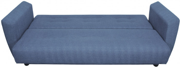 Раскладной диван-кровать, прямой, книжка, цвет серый, Лира 120х190