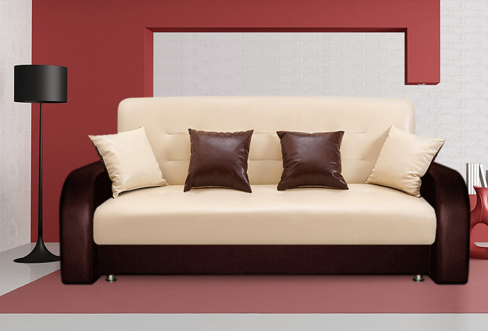 Диван Престиж 160, коричневый