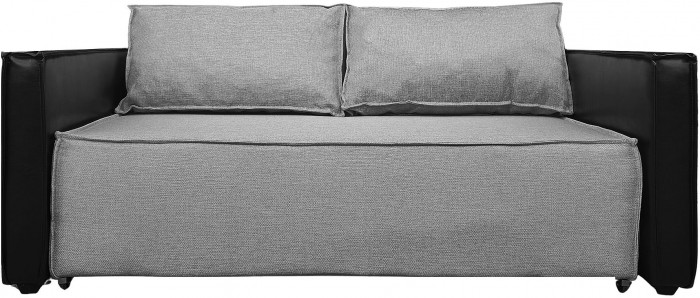 Диван-кровать Барон 140, аккордеон, 140х200, рогожка, серый