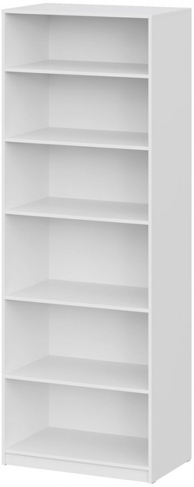 Шкаф распашной с наполнением (5 полок) ШК 5 (800), Белый
