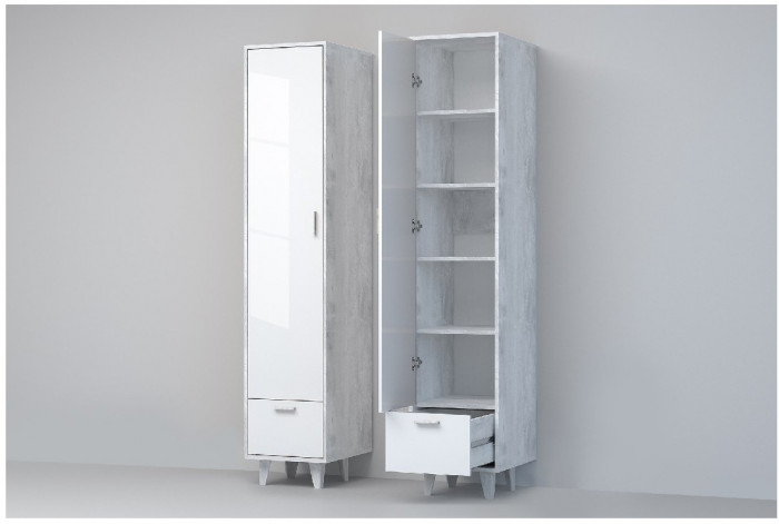 Эго Пенал П-1 НГ (Камень Темный/Дуб Крафт Золотой)