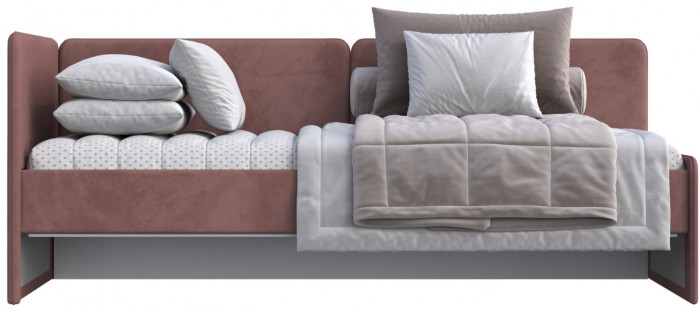 Кровать Тото 90х200 с ящиками, Микровелюр Zeekr-27