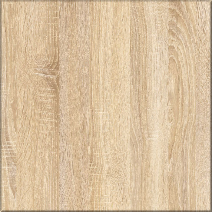 Прихожая П-6 Компоновка № 27, дуб сонома/фасады МДФ белое дерево фрезеровка ромб