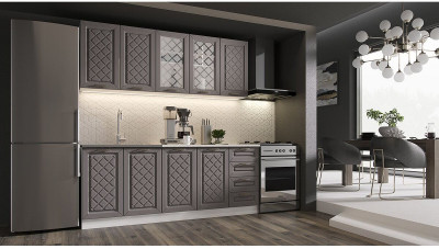 Кухня МДФ Агава 2000, Трюфель