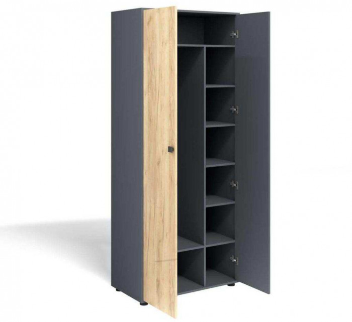 Прихожая мини-лайт компл. 4 дуб крафт/графит