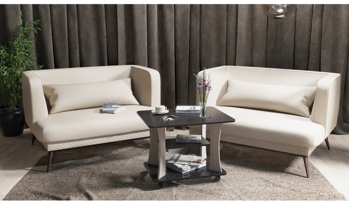 Стол журнальный Тип 8 (Ясень шимо)