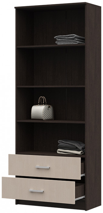 ШК-202 Машенька ЛДСП шкаф (800*2020*380) венге/дуб белфорт