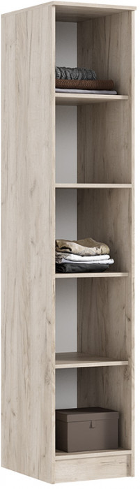 Пенал Мартина, Крафт серый/Кашемир