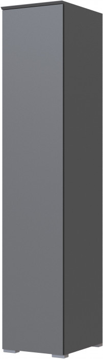 Модульная спальня Плейона, набор 1, Графит серый