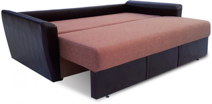 Диван-книжка Париж, 150х195, жаккард/экокожа