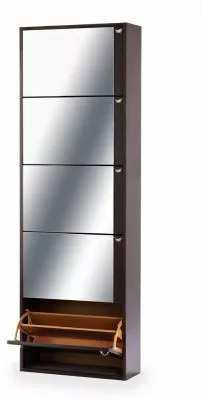 Обувница Комфорт К-5S с зеркалом Венге