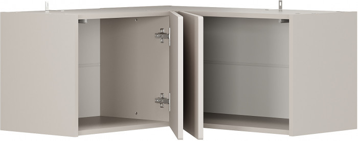 Шкаф угловой "Пандора" ШКУ-07 Кашемир/Айриш МФ03 с антресолью