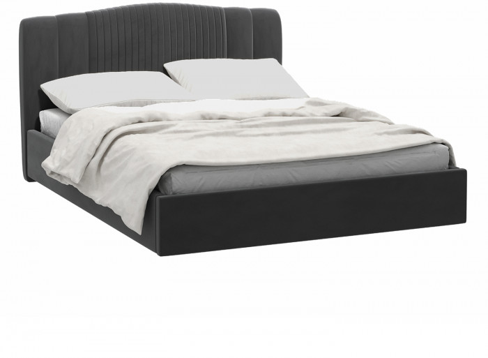 Кровать-12М с подъёмным  основанием 1400 графит