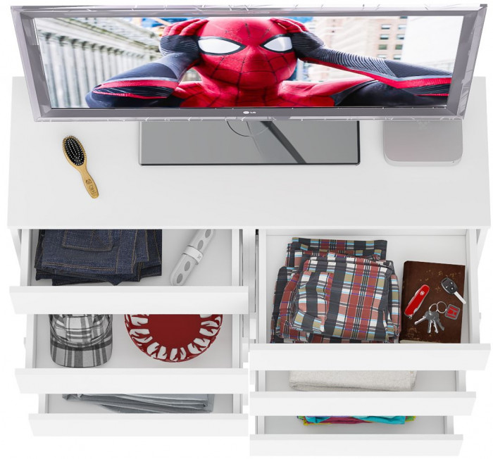 Мори Комод МК1200.10, белый