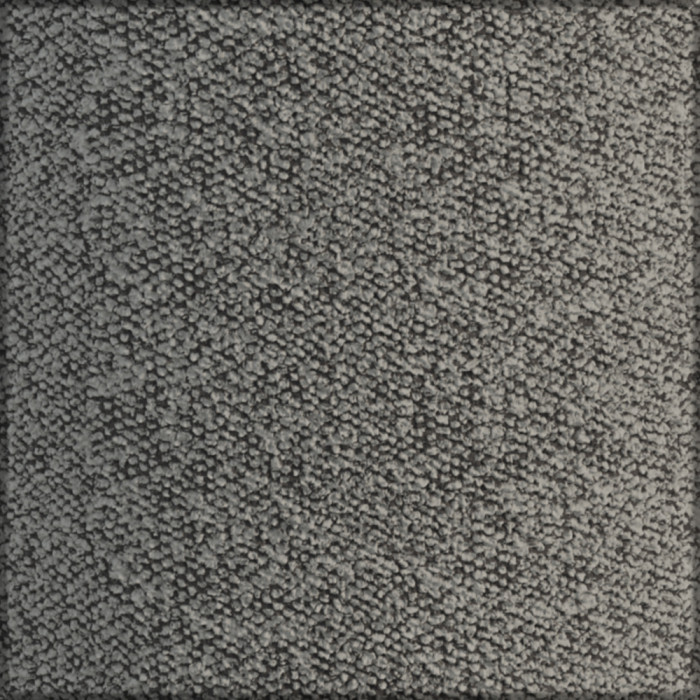 Банкетка 6-5137ТКШтем.серый Марта, цвет ткань тёмно-серая, ШхГхВ 36х36х46 см.(круглая банкетка на трёх ножках)