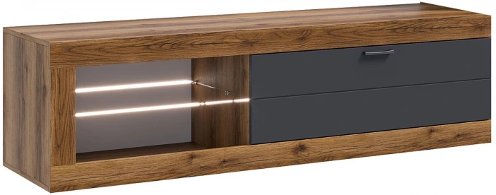 Прага Модульная Гостиная, вариант №1, делано/Графит