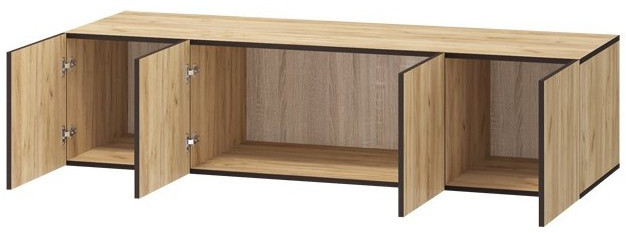 Антресоль Бастион ЛДСП 1,6 (Белый древесный)