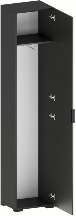 Модульная Прихожая Эмэ, набор №1, Графит/Графит золото, Simple 27