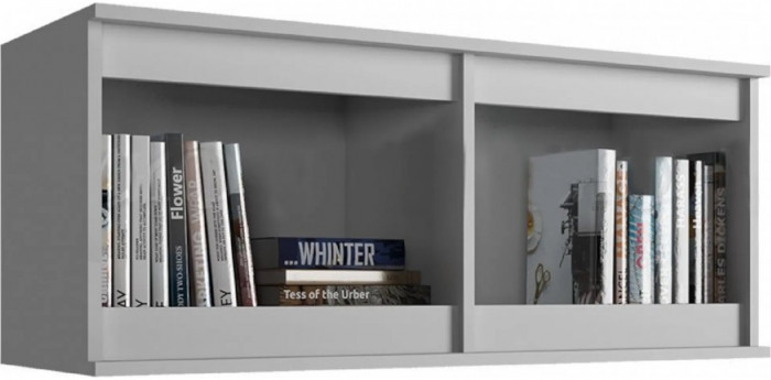 Челси Полка навесная (Антресоль малая) (Графит, Графит)