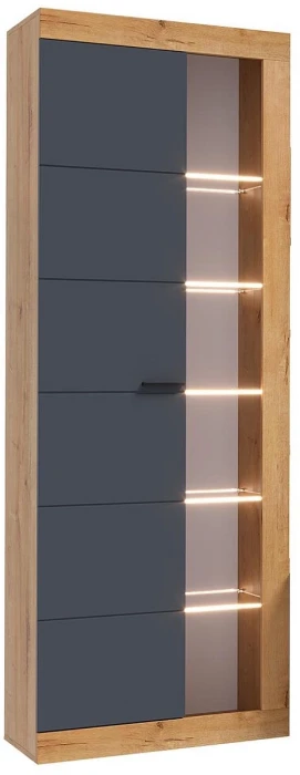 Прага Модульная Гостиная, вариант №2, вотан/Графит