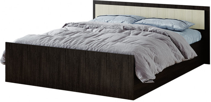 Кровать без основания 1,2 м "Фиеста" венге/лоредо