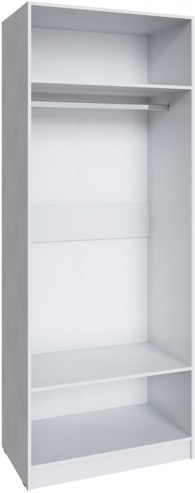 Шкаф Мадрид (0,9) без зеркала, Белый